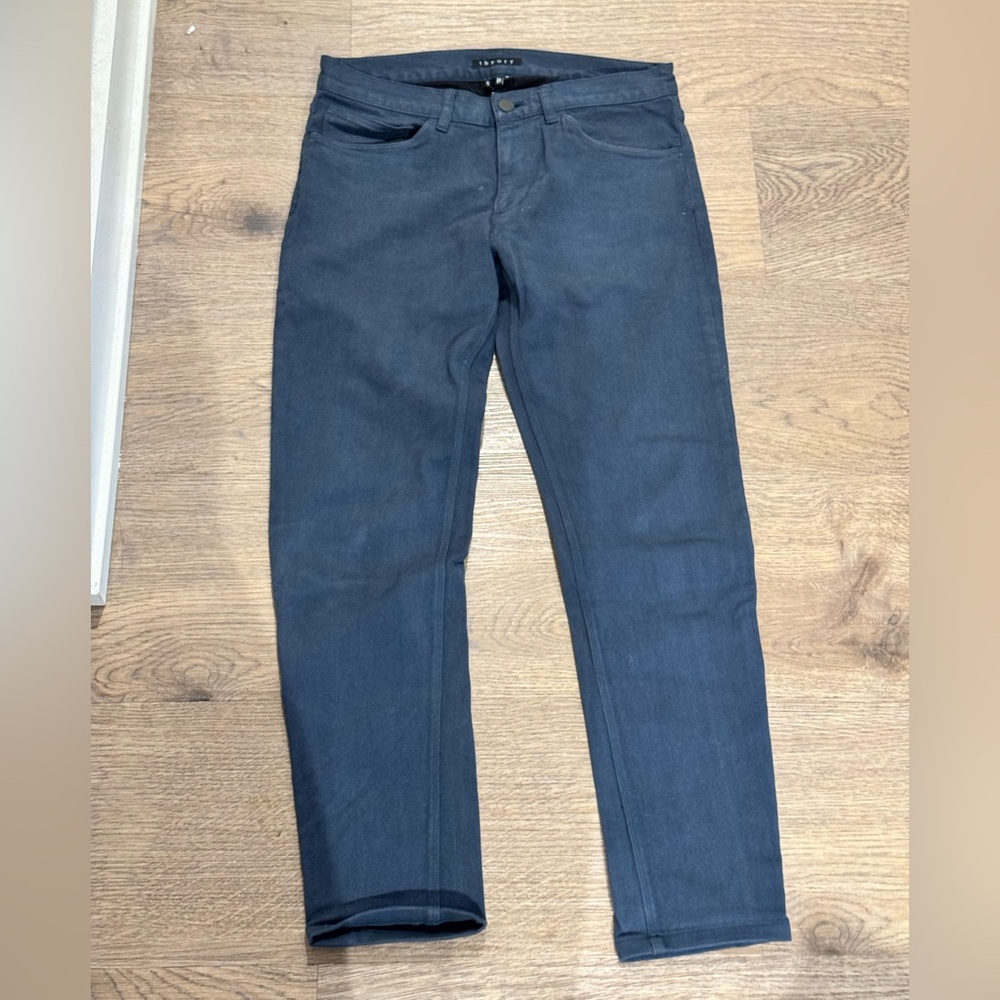 Theory Men's Navy Skinny Jeans